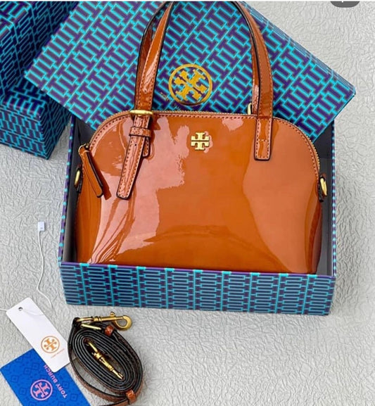 Sac Tory Burch Vernis Camel