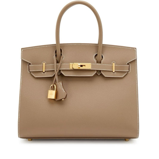 Sac Hermès, Taupe 30 cm