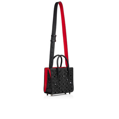 Sac Louboutin Noir avec fond Rouge